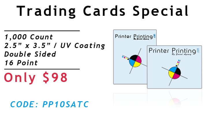 Trading Card Printing Special